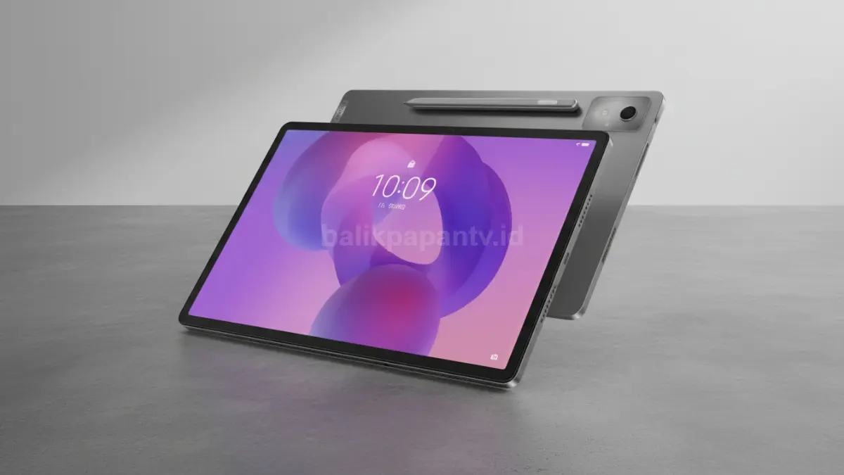 Lenovo Idea Tab Pro Gen 2 tampil premium dengan layar 3.5K dan desain logam tipis modern (BTV/Ai)