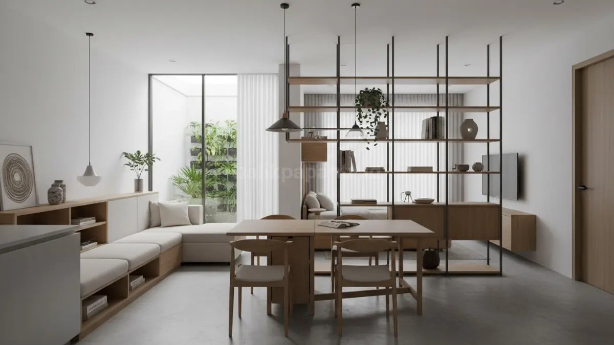 Open Space Multifungsi dengan Furnitur Adaptif. (BTV/Ai)