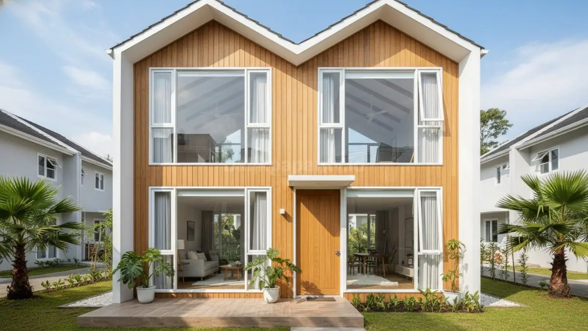 Scandinavian Kayu Terang dengan Pencahayaan Maksimal. (BTV/Ai)