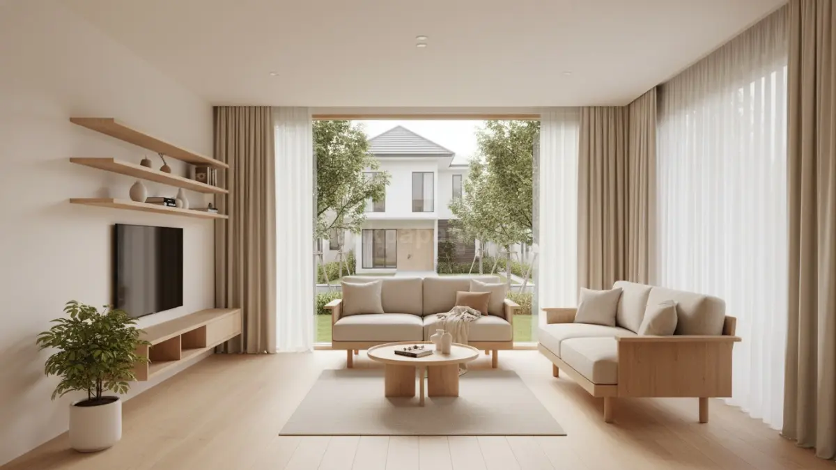 Scandinavian Warm Minimalis. (BTV/Ai)