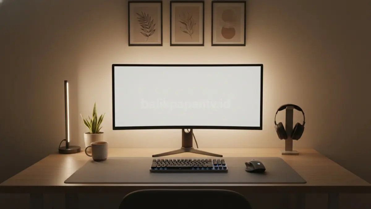 Setup ambient light untuk kerja malam (BTV/Ai)