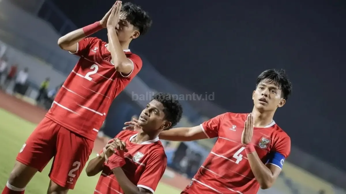 Suasana dukungan suporter Timnas Indonesia U-17 jelang laga penting kontra Jepang di Piala Asia U-17 2026