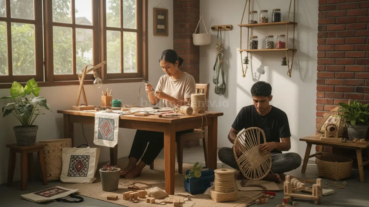 Tren DIY dan kerajinan 2026 bergeser menjadi aktivitas produktif rumahan yang kreatif, hemat, dan bermakna.
