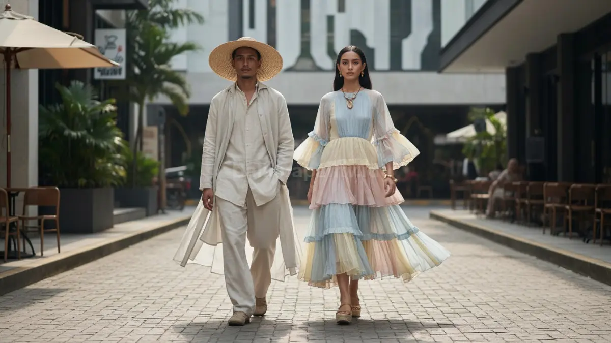 Tren fashion Spring/Summer 2026 tampil emosional, memadukan kenyamanan santai dengan sentuhan modern penuh ekspresi gaya.
