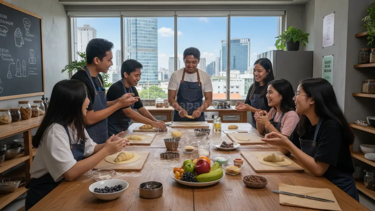 Workshop baking dan kuliner jadi tren liburan Gen Z, menghadirkan pengalaman autentik penuh cerita berkesan.