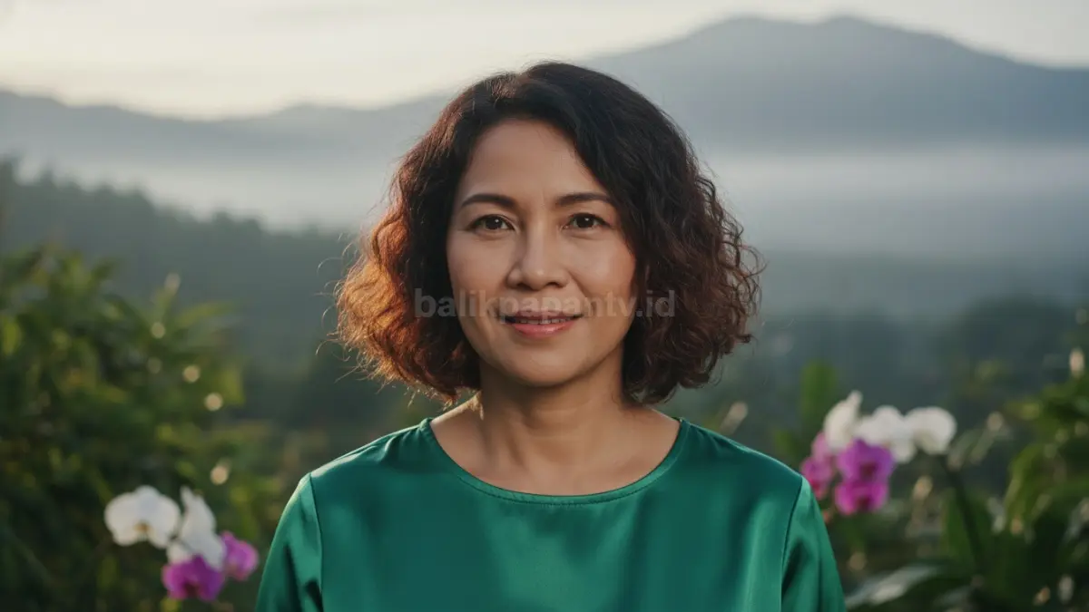 Potongan bob curly untuk usia 50 tahun tampil chic, ringan dirawat, dan memberi efek wajah segar. (BTV/AI)
