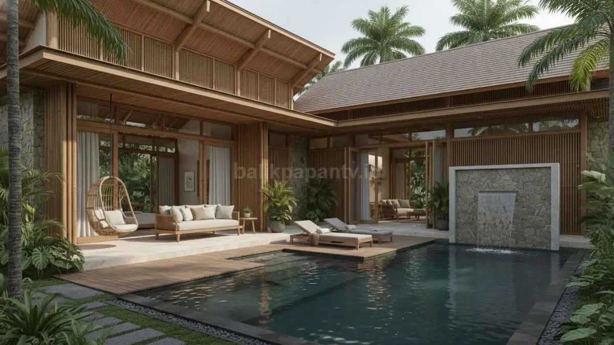 Rumah tropis modern 2026 mengutamakan ruang teduh, material alami, dan suasana hidup lebih nyaman.
