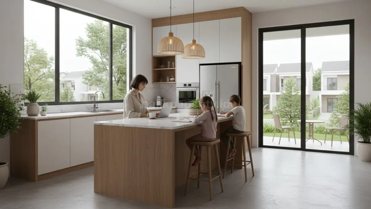 Dapur sosial multifungsi. (BTV/Ai)