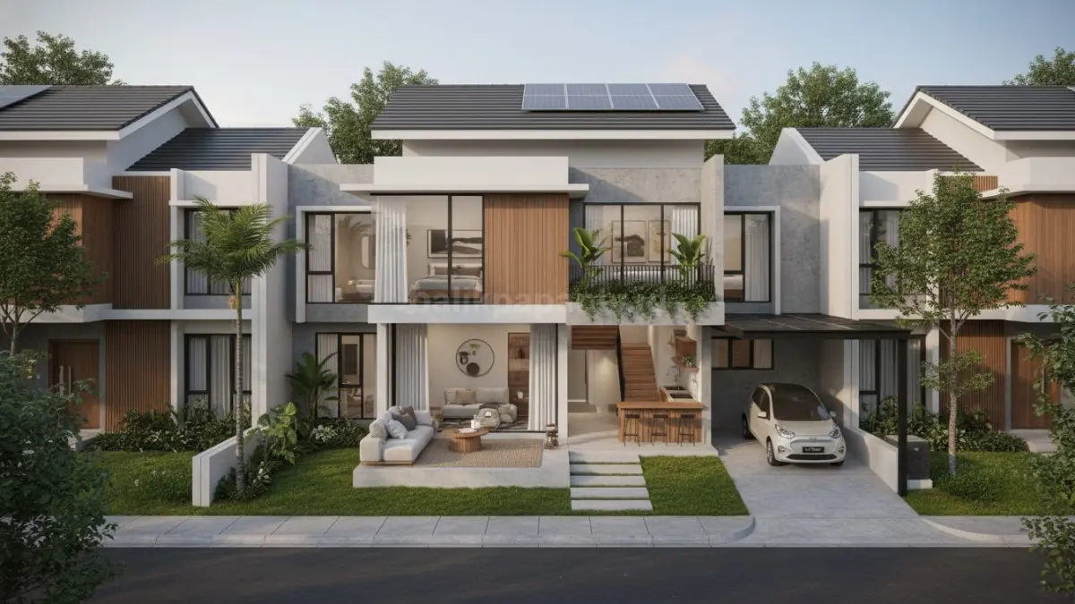 Split level compact keluarga muda. (BTV/Ai)