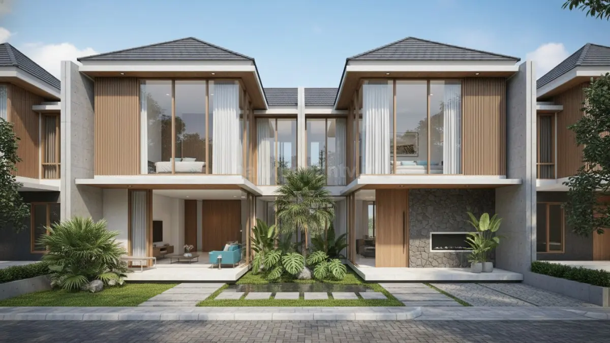 Split level dengan inner court. (BTV/Ai)