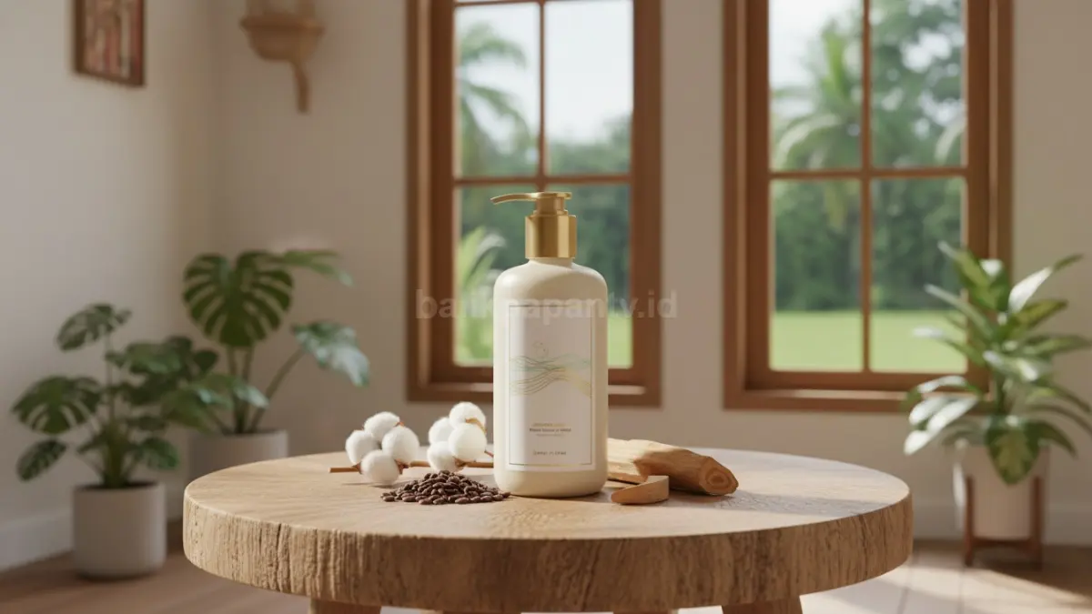 Body lotion beraroma netral membantu menjaga parfum utama tetap harmonis tanpa campuran aroma yang berlebihan. (BTV/AI)
