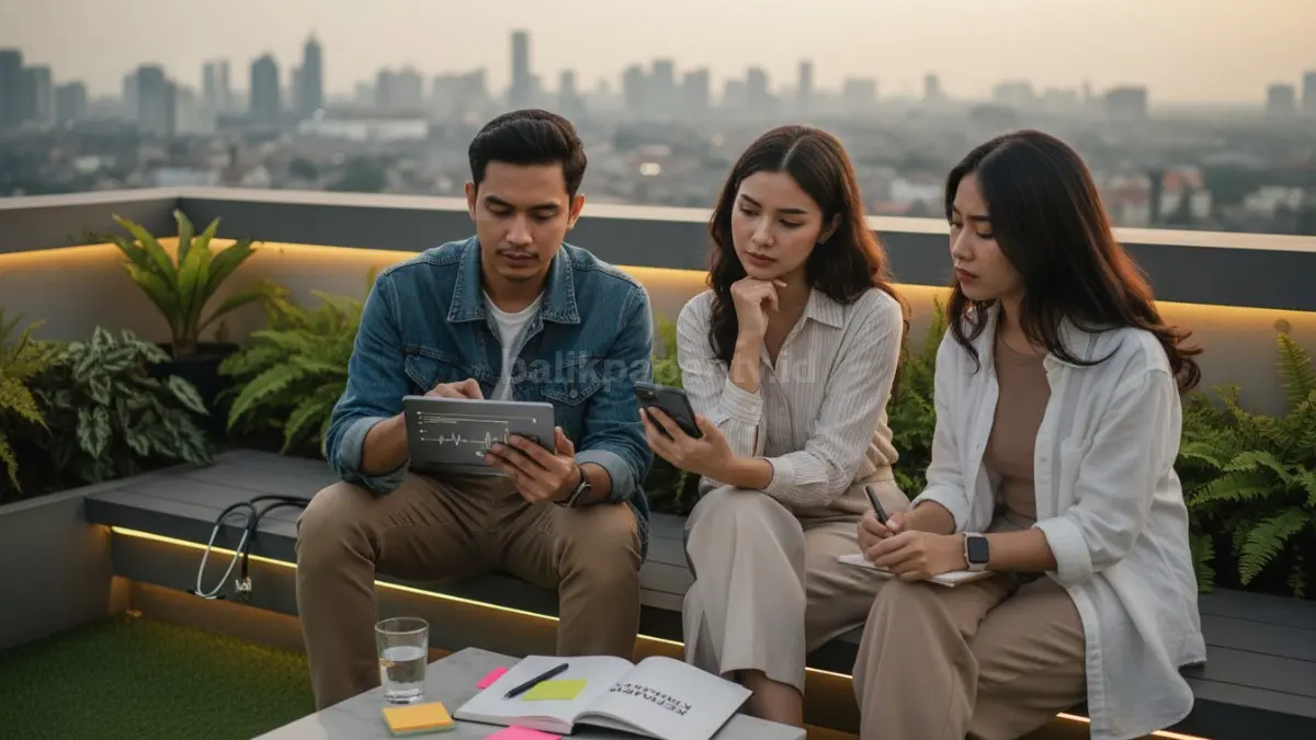 Mencatat waktu dan durasi gejala membantu dokter memahami kondisi tubuh dengan pemeriksaan lebih akurat. (BTV/AI) 
