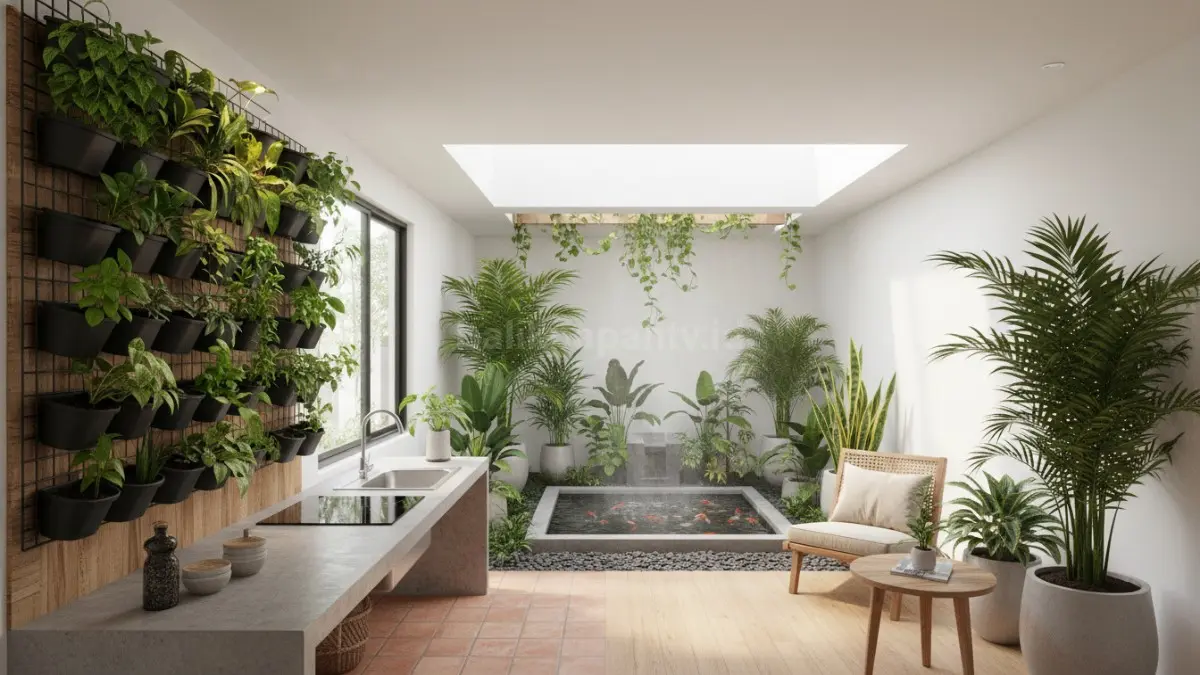  Vertical garden dekat dapur (BTV/Ai)