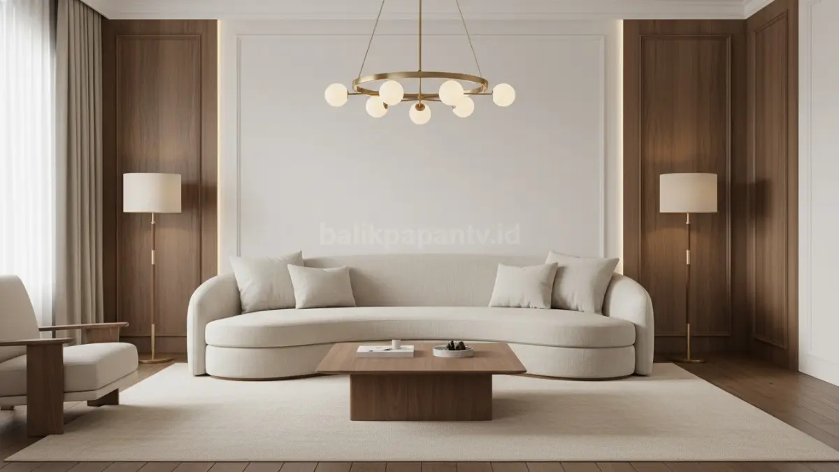 Beige muda + cokelat kayu walnut + putih tulang (BTV/Ai)
