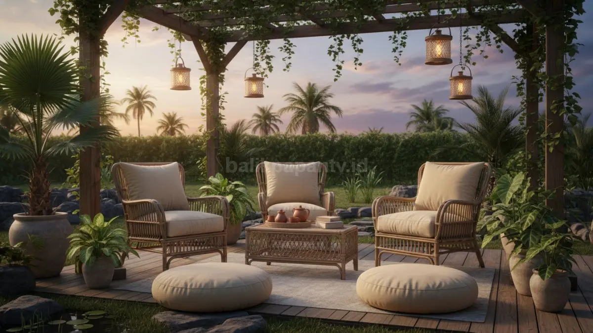 Inspirasi Outdoor Cozy 2026 untuk Teras dan Halaman Belakang Rumah (BTV/Ai)