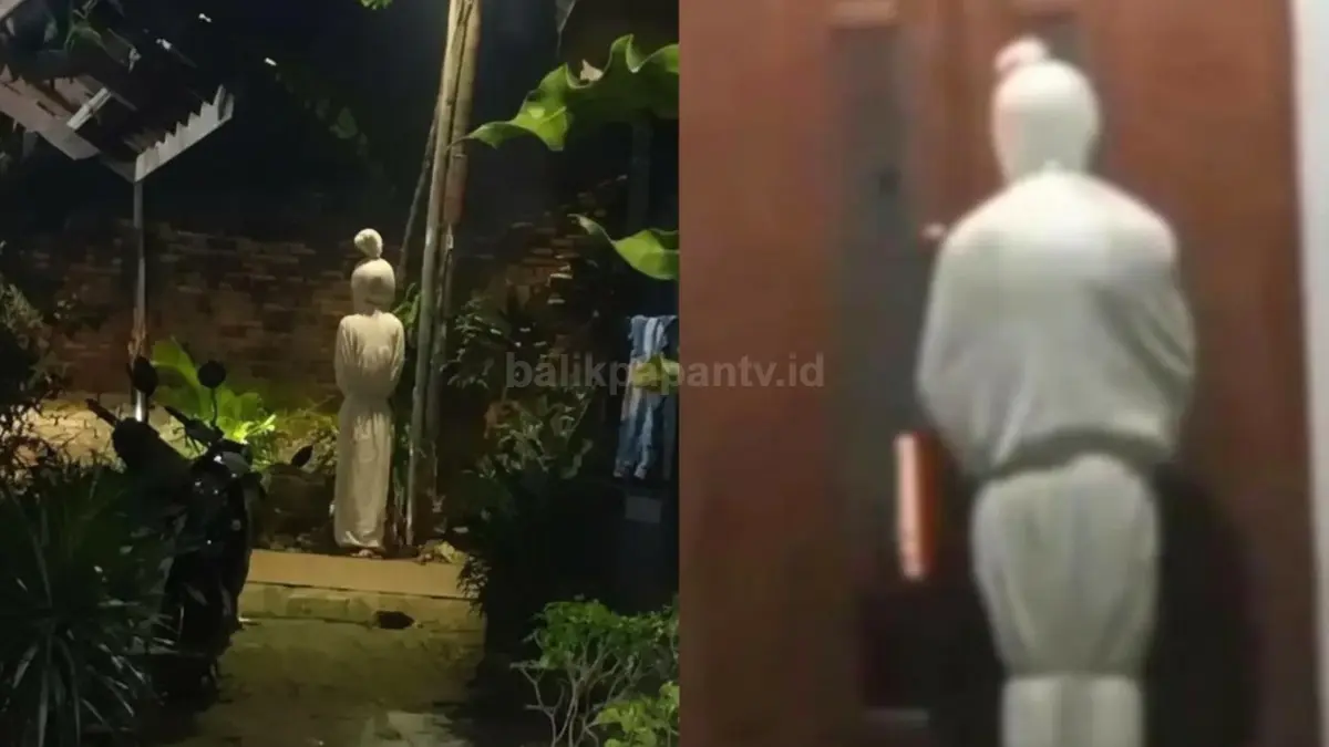  Suasana malam di kawasan Tangerang saat isu teror pocong viral dan warga mulai meningkatkan kewaspadaan(Threads/zybe.et - anaameliaseptiani)