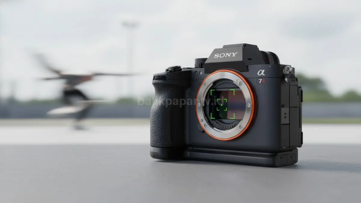 Tampilan Sony A7R VI saat continuous shooting dengan autofokus AI terbaru (BTV/Ai)