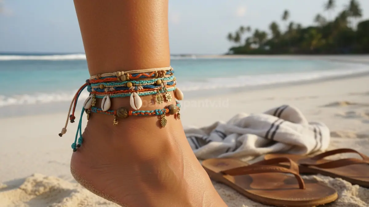 gelang kaki pantai