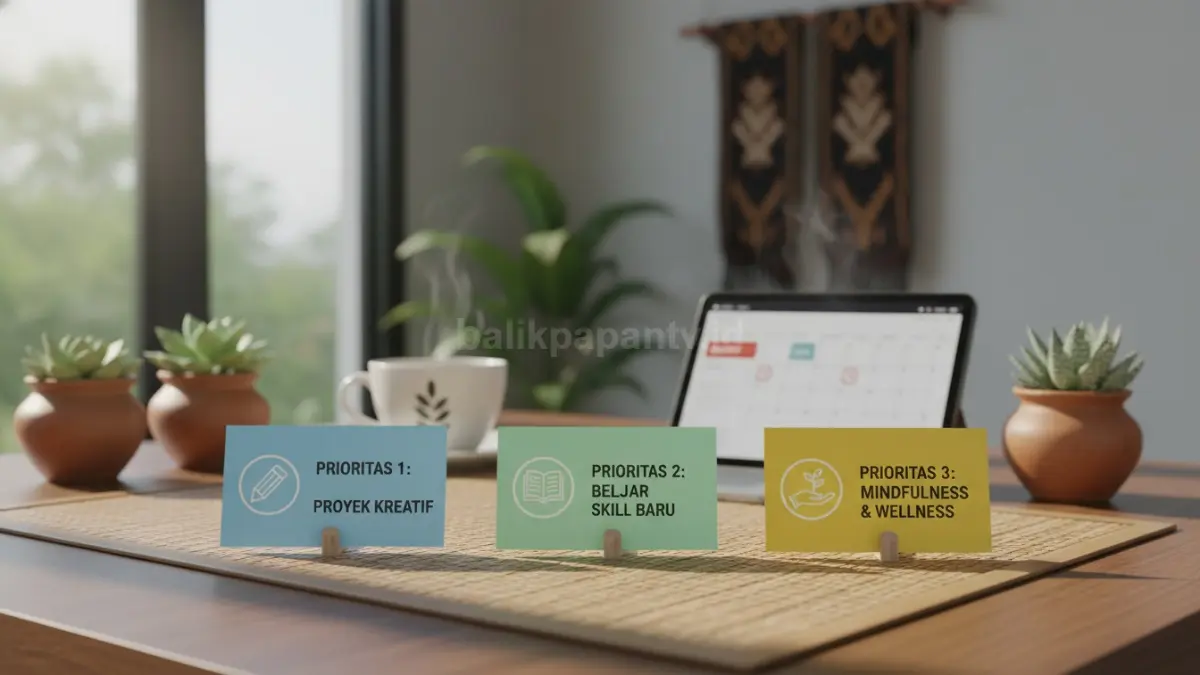 Gen Z memilih to-do list singkat agar fokus terjaga, lebih realistis, dan tidak memicu stres pagi.
