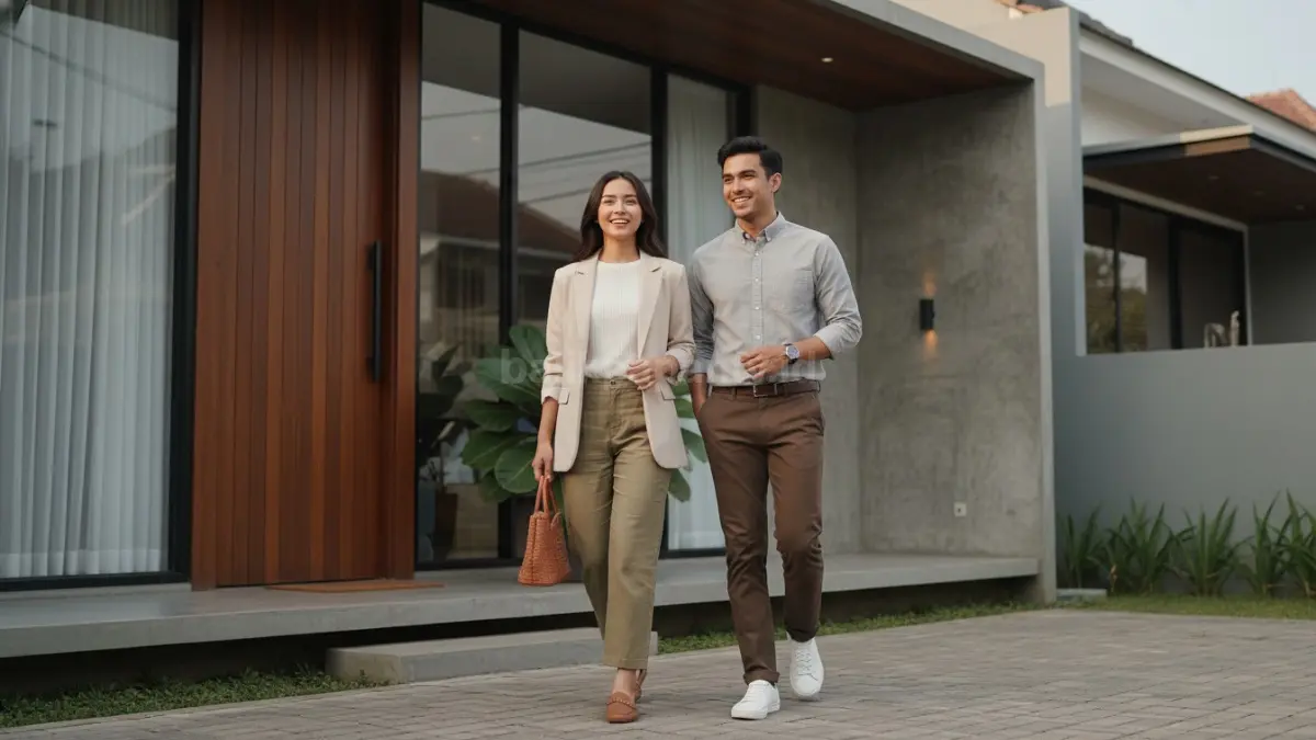 Inspirasi outfit smart casual warna netral untuk aktivitas kerja dan hangout
