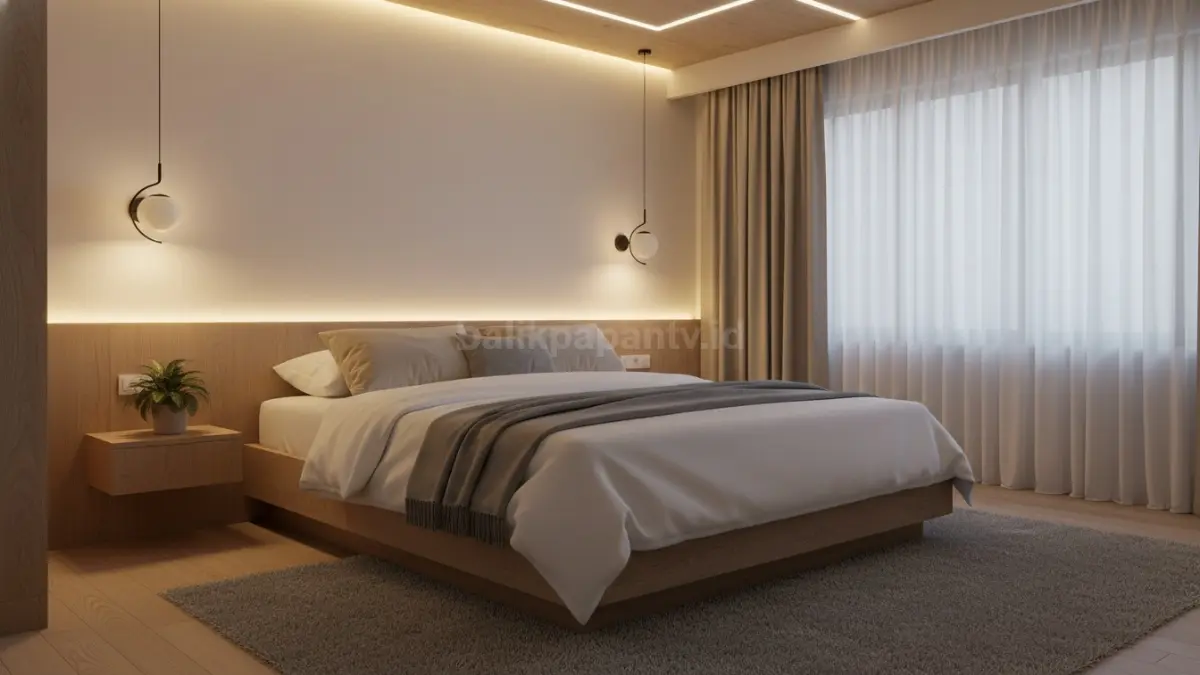 Kamar tidur lebih nyaman di 2700K (BTV/Ai)