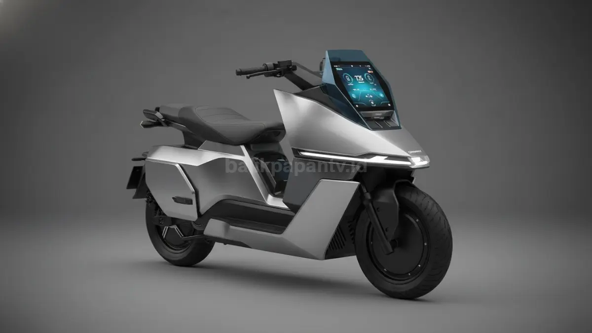 Omoway Omo X Smart 2026 tampil futuristik dengan panel 10,25 inci dan desain premium modern (BTV/Ai)