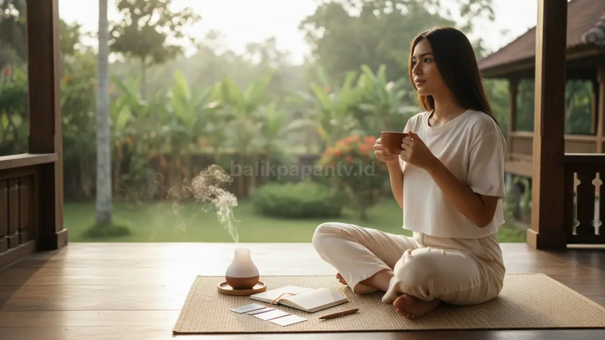 Rutinitas pagi rendah dopamin membantu Gen Z lebih fokus, disiplin, tenang, dan produktif sepanjang hari.(BTV/AI)
