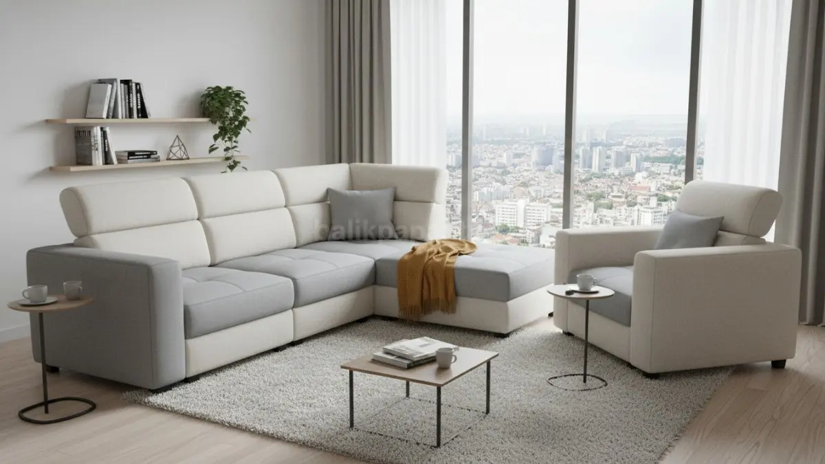 Sofa Bentuk L yang Bisa Dipisah (BTV/Ai)