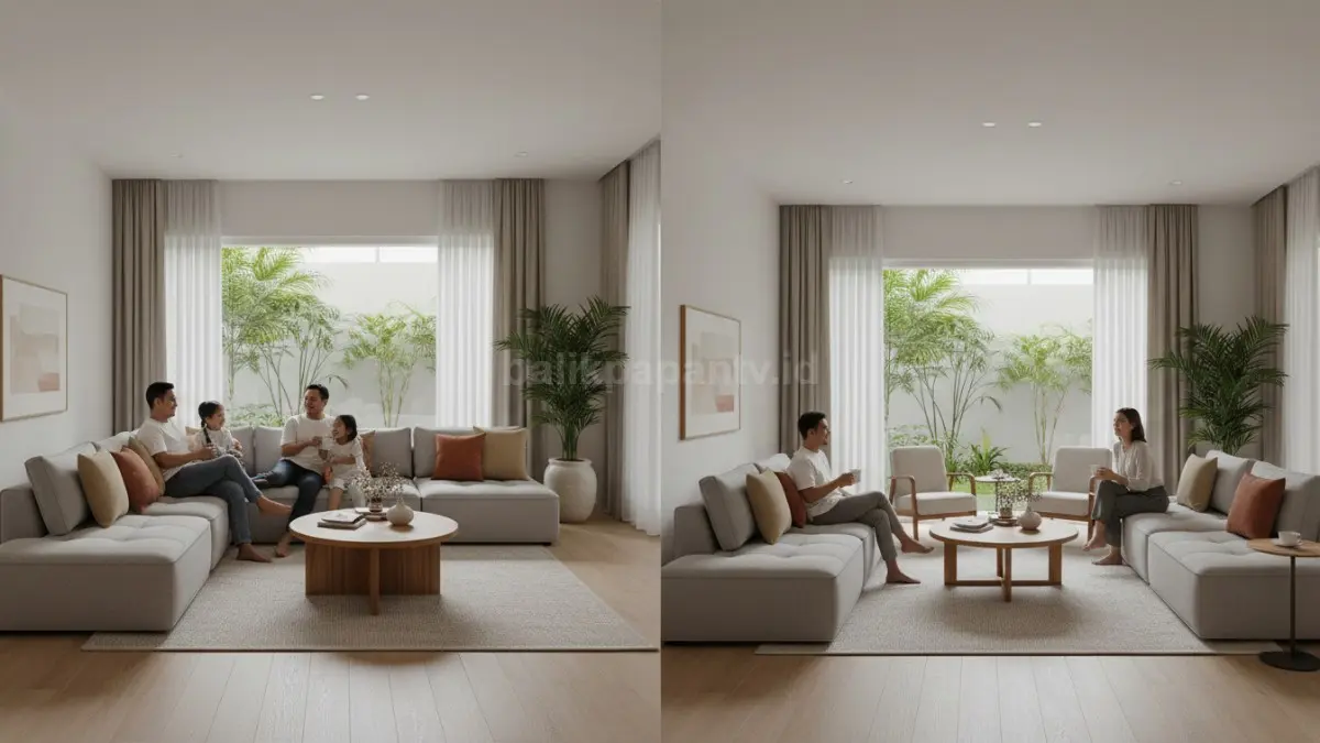 Sofa modular fleksibel. (BTV/Ai)