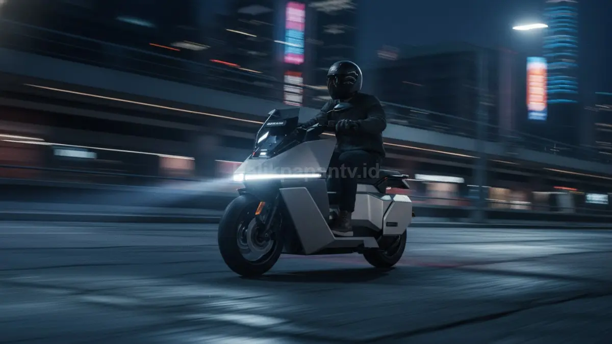 Test ride malam Omoway Omo X menunjukkan performa instan dan suspensi super lembut (BTV/Ai)