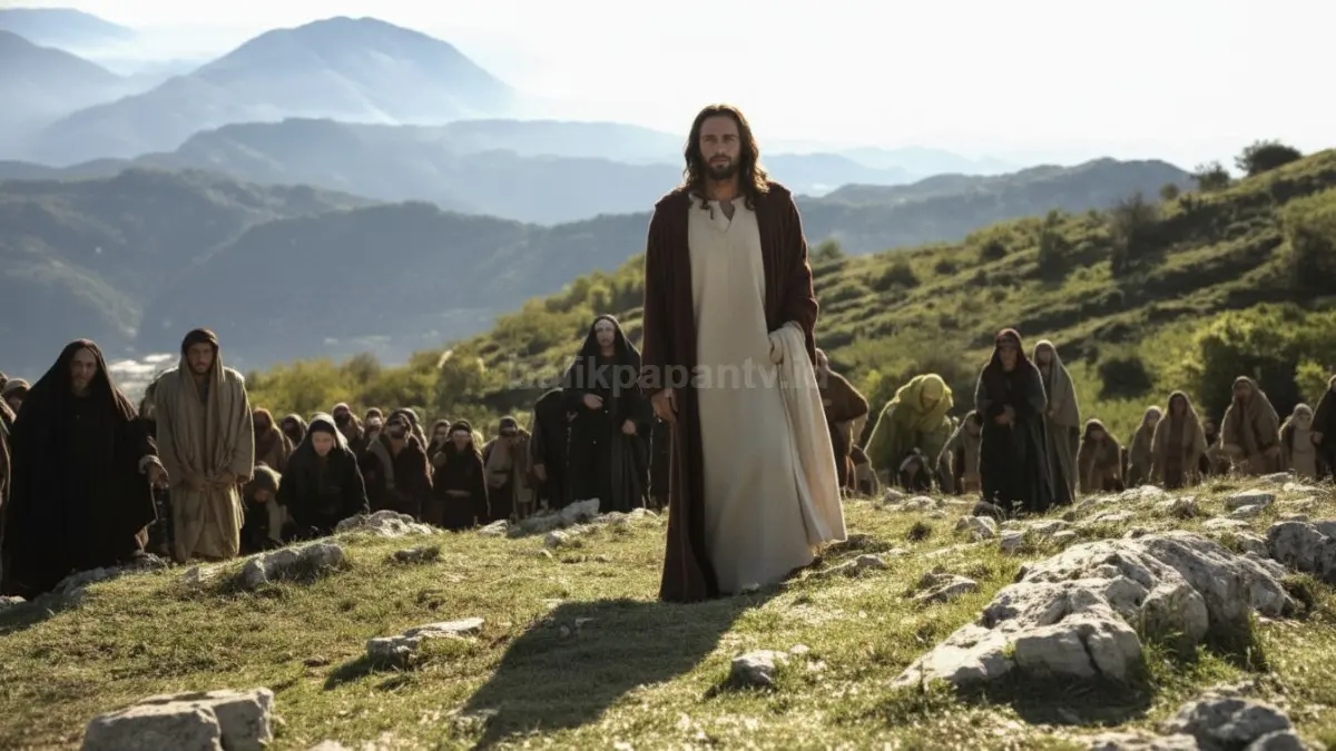 The Resurrection of the Christ akhirnya merilis first look terbaru sekaligus mengumumkan jadwal tayang resmi kepada publik global. (BTV/AI)
