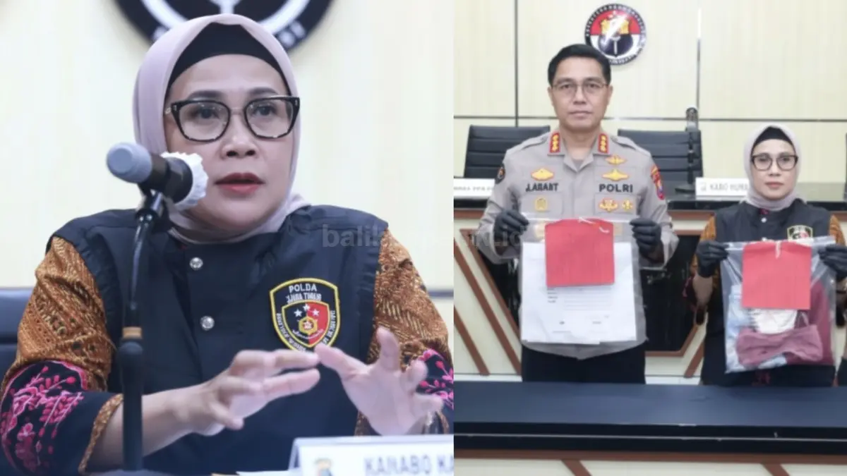 Petugas Polda Jatim menangani kasus dugaan kekerasan seksual anak di Surabaya yang ramai disorot publik (Instagram.com/@humaspoldajatim)
