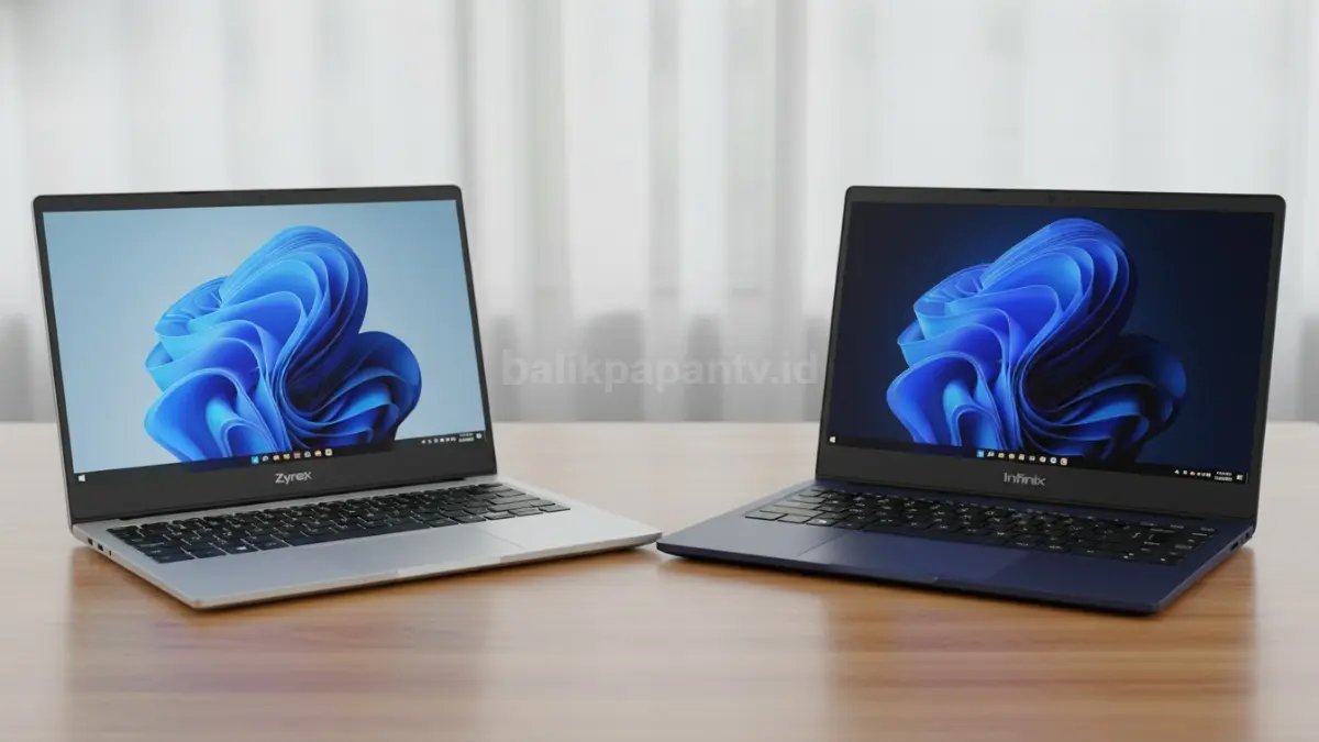 Zyrex Detach Pro V2 dan Infinix XBook B14 jadi sorotan laptop performa tinggi kelas menengah (BTV/Ai)