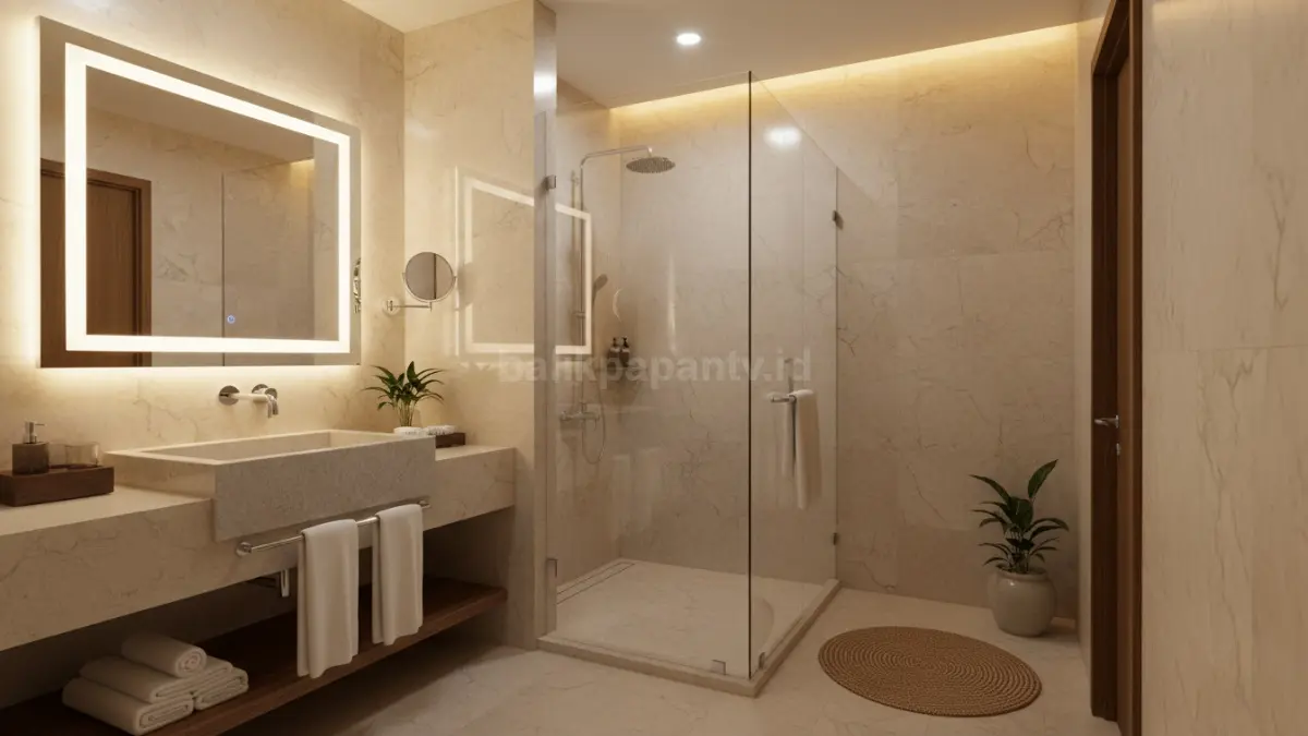 Cermin LED anti embun (BTV/Ai)