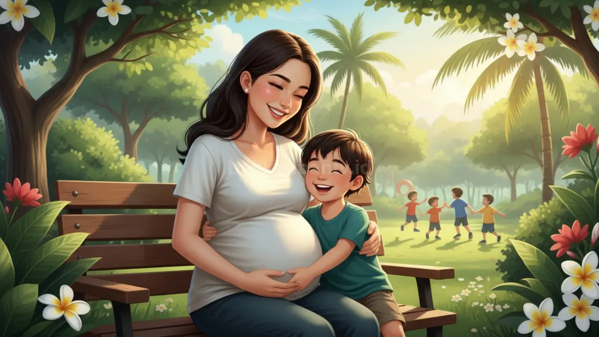 Ilustrasi : Studi terbaru menyebut penggunaan antidepresan saat hamil tidak terbukti meningkatkan risiko autisme dan ADHD anak. (BTV/AI)