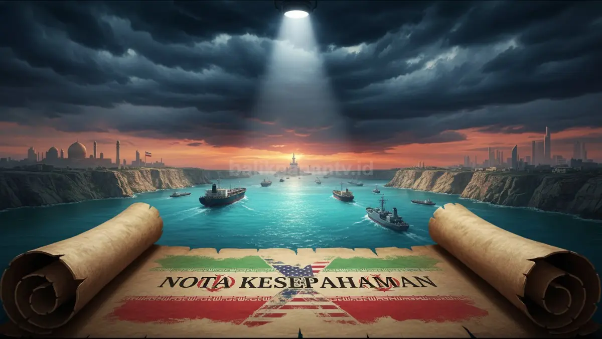 Negosiasi Iran dan Amerika Serikat terkait Selat Hormuz dan sanksi minyak kembali jadi sorotan dunia.