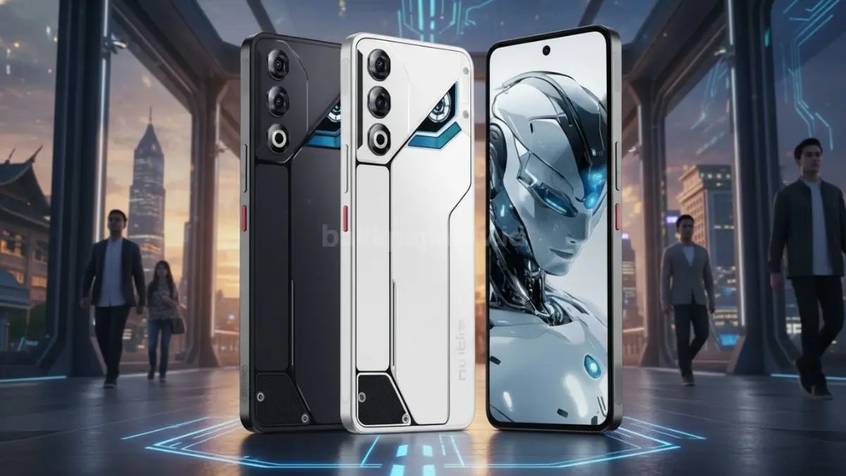 Nubia Neo 5 GT 5G hadir membawa fitur gaming premium dengan harga menengah ramah konsumen Indonesia. (BTV/AI)