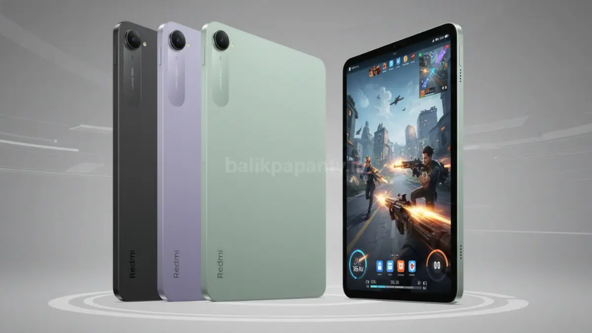 Redmi K Pad 2 tampil dengan desain tablet mini premium dan layar 165 Hz untuk gaming kompetitif (BTV/Ai)