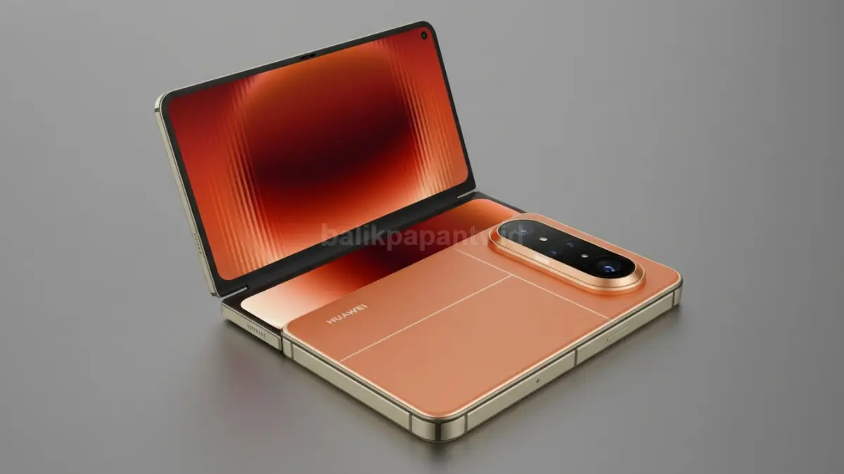 Tampilan Huawei Pura XMAX saat dibuka penuh menjadi mini tablet 7,7 inci premium (BTV/Ai)