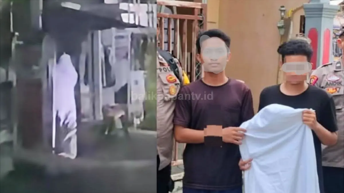 Video pocong viral di Lamongan ternyata aksi prank remaja yang sempat bikin warga panik malam hari (Instagram/polres.lamongan)