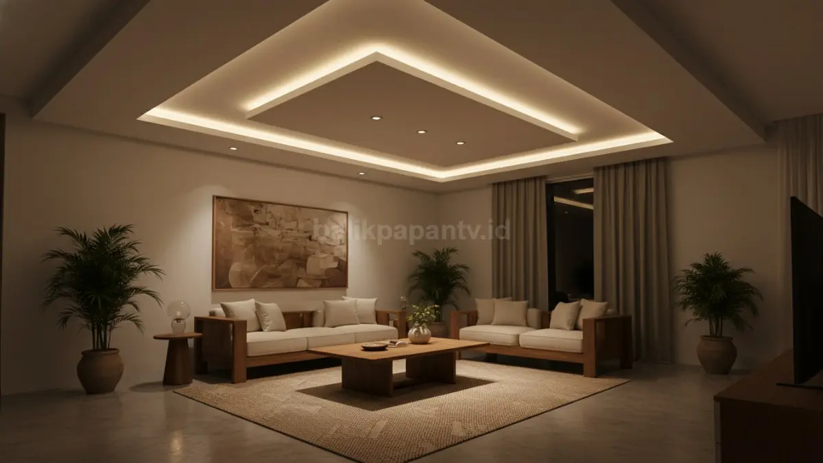 Hidden LED plafon drop ceiling (BTV/Ai)