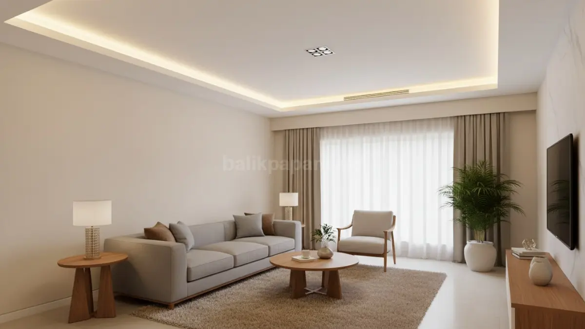 Ventilasi plafon terlalu minim (BTV/Ai)