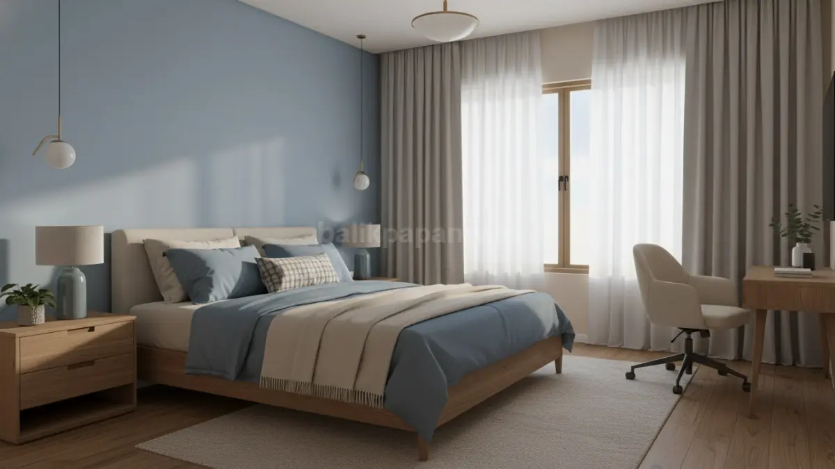 Dusty Blue untuk Kamar Tidur yang Lebih Tenang (BTV/Ai)