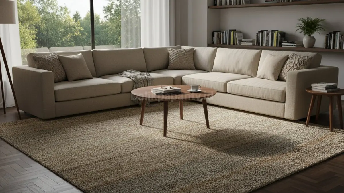 Karpet Loop Pile Warna Natural (BTV/Ai)