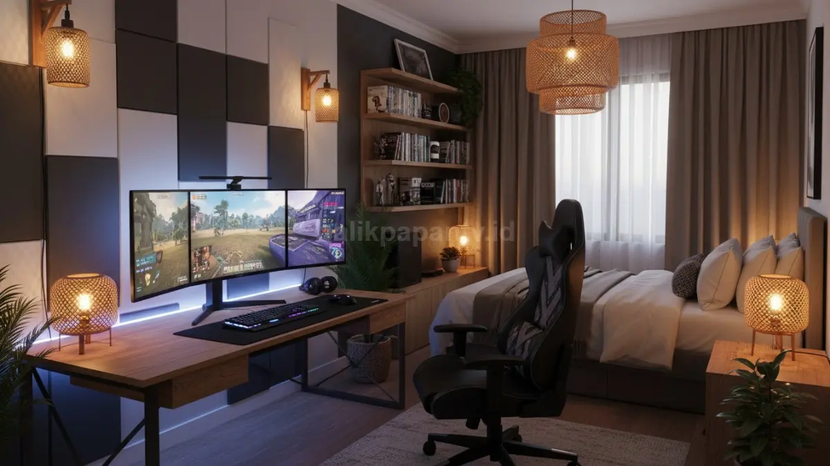 Lampu Warm White untuk Kamar Tidur Relaks (BTV/Ai)
