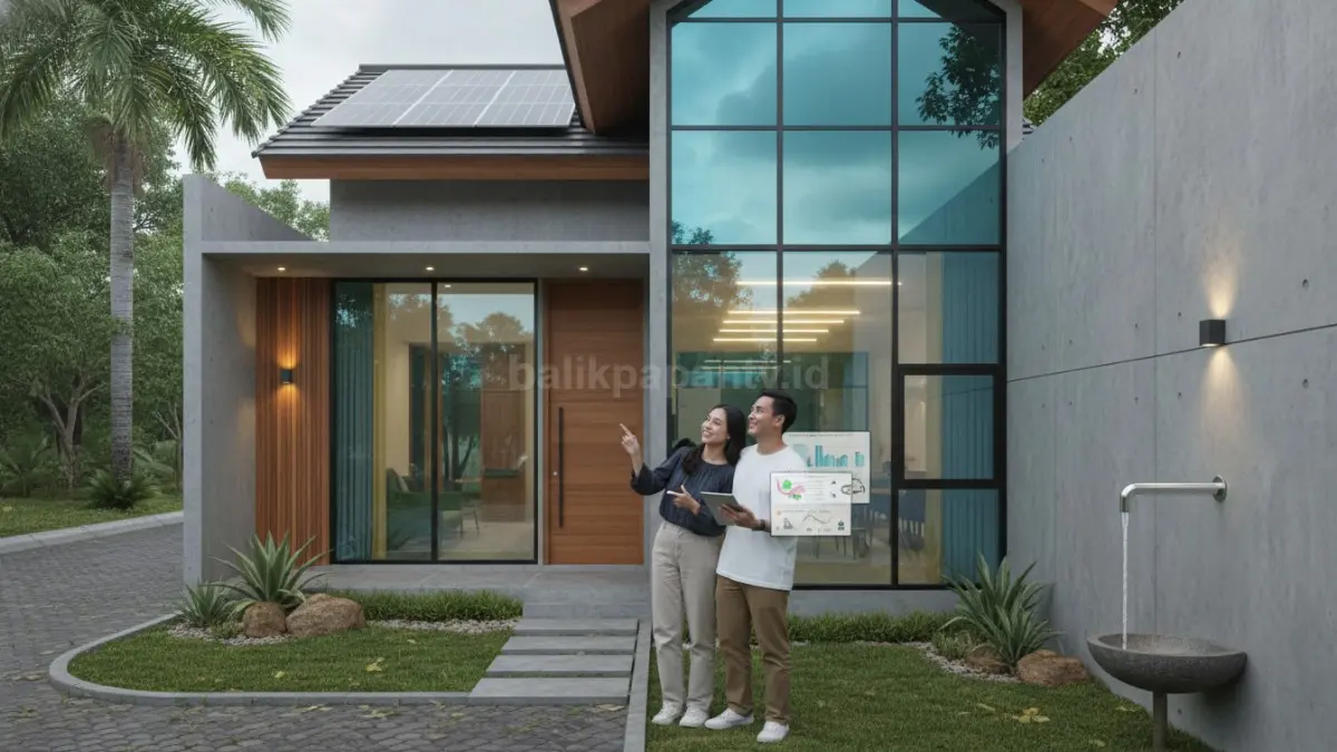 Material hemat energi meningkatkan efisiensi rumah sekaligus menarik pembeli yang peduli biaya jangka panjang. (BTV/AI)
