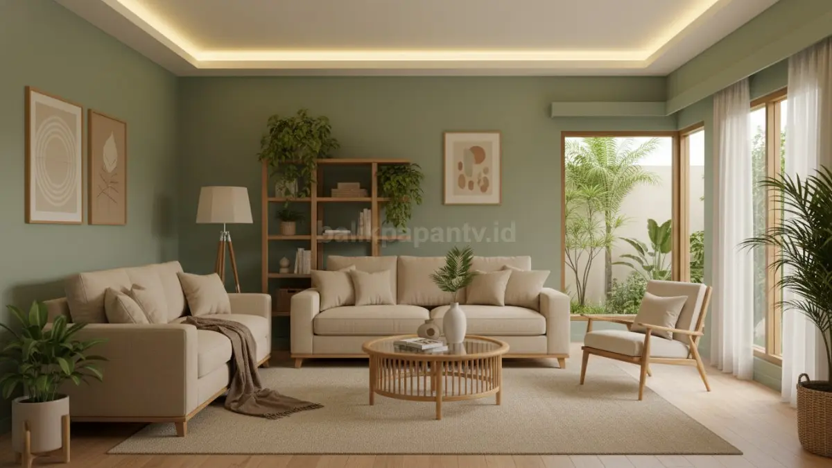 Mocha Mousse yang Hangat tapi Tetap Modern (BTV/Ai)