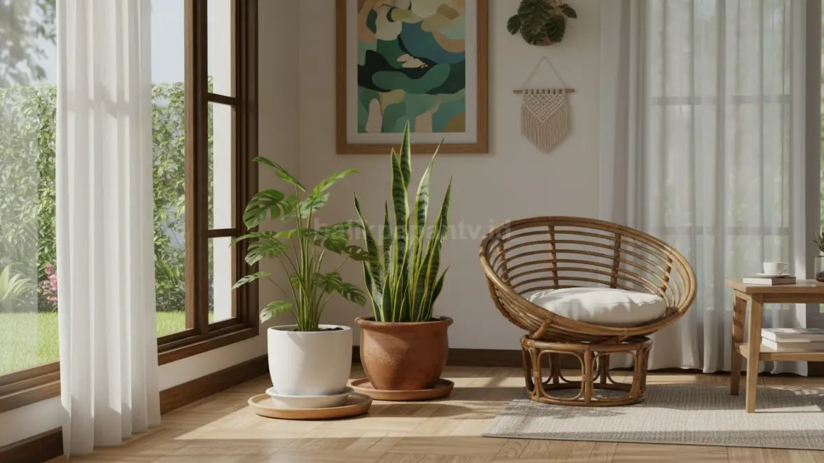 Monstera Mini untuk Sudut Foto Natural (BTV/Ai)