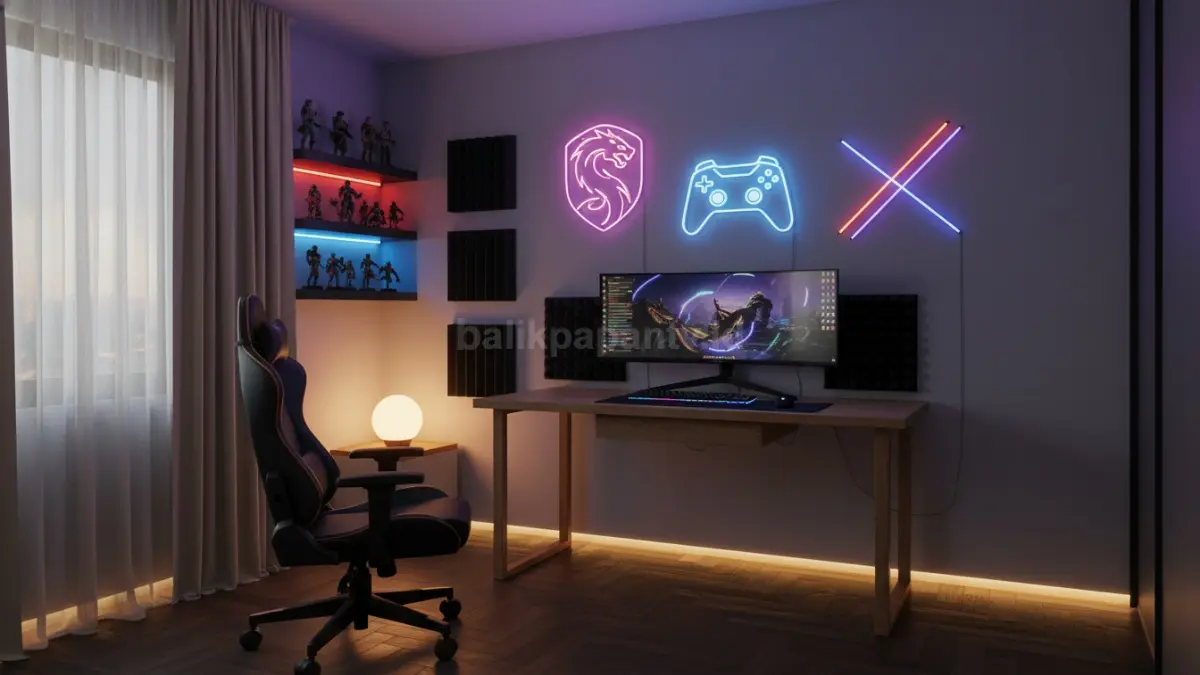 Neon Flex Minimalis dengan Bentuk Custom (BTV/Ai)