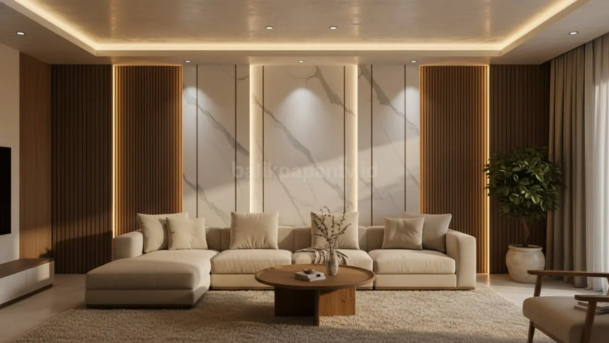 Backlight Dinding Panel Dekoratif (BTV/Ai)